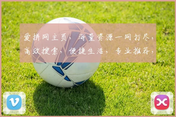 爱拼网主页，海量资源一网打尽，高效搜索，便捷生活，专业推荐，值得信赖